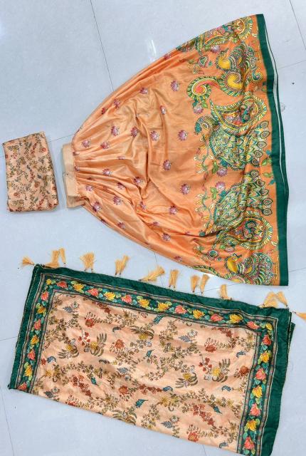 Artriddhs Dola silk D NO DEGITAL 14 Affordable lehenga choli in Hyderabad